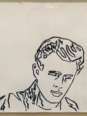 ANDY WARHOL - JAMES DEAN